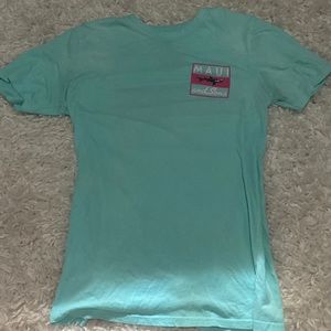 juniors medium teal shirt